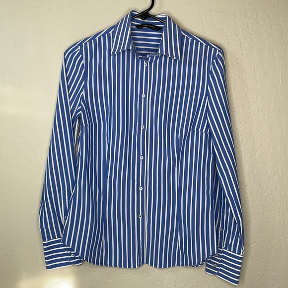 Zara Tops - || ZARA BASIC || button down shirt